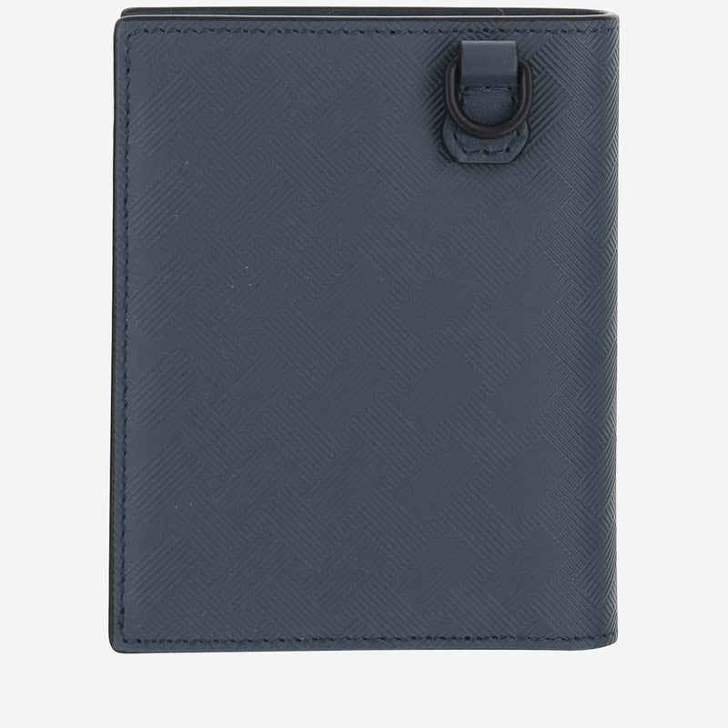 Montblanc Wallet — Blue Leather