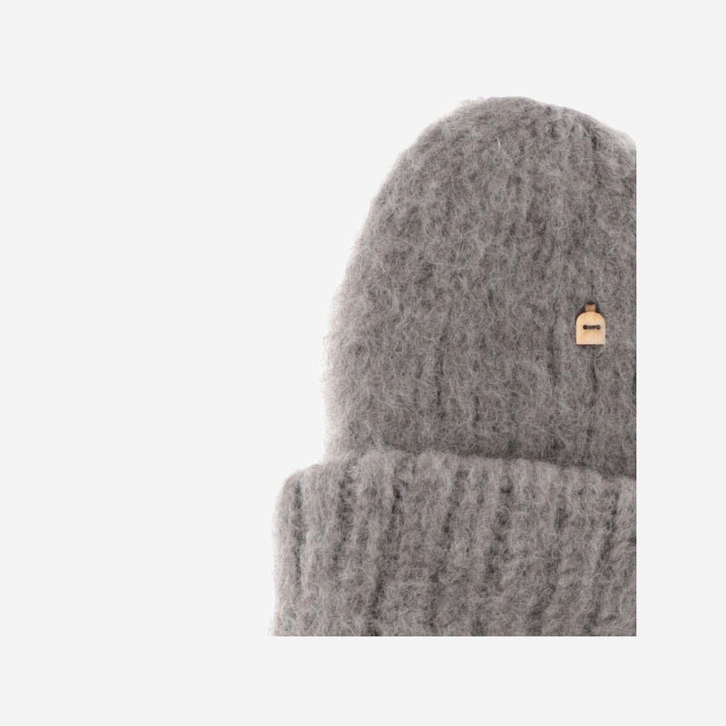 Myssy Kallio Beanie — Gray Wool Beanies