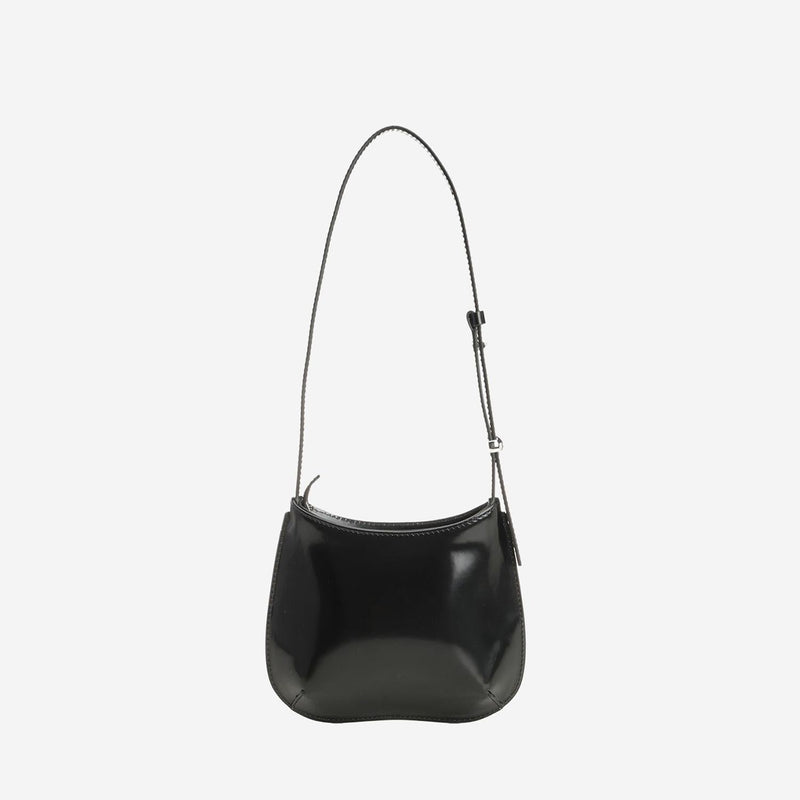 Jacquemus Shoulder Bag — Black Leather