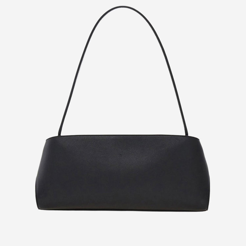 Ferragamo Shoulder Bag — Black Calfskin