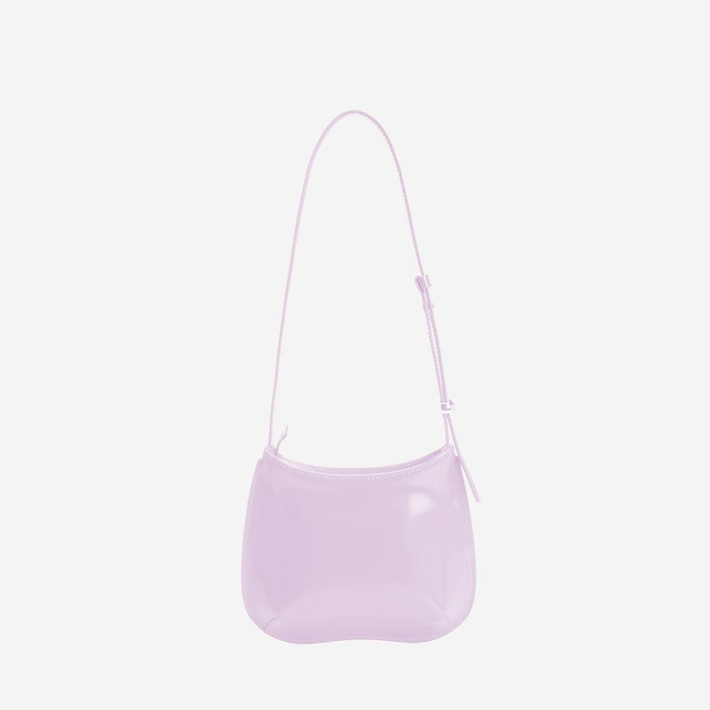Jacquemus Le Petit Bisou Shoulder Bag — Pink Leather