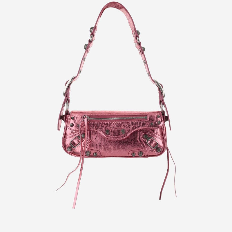 Balenciaga Le Cagole Xs Shoulder Bag — Pink Lambskin