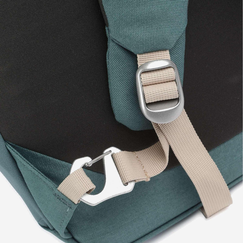 Osprey Roll-Top Nylon Backpack — Navy