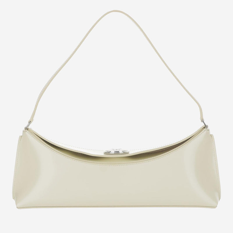 Jacquemus Shoulder Bag — White Calfskin