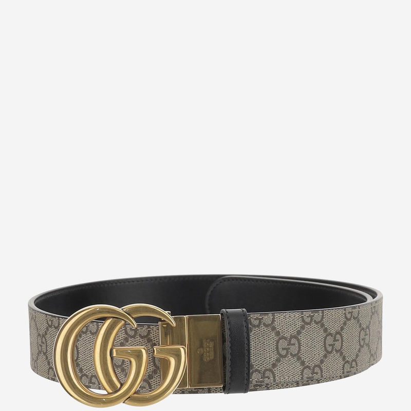 Gucci Belt — Black Polyurethane