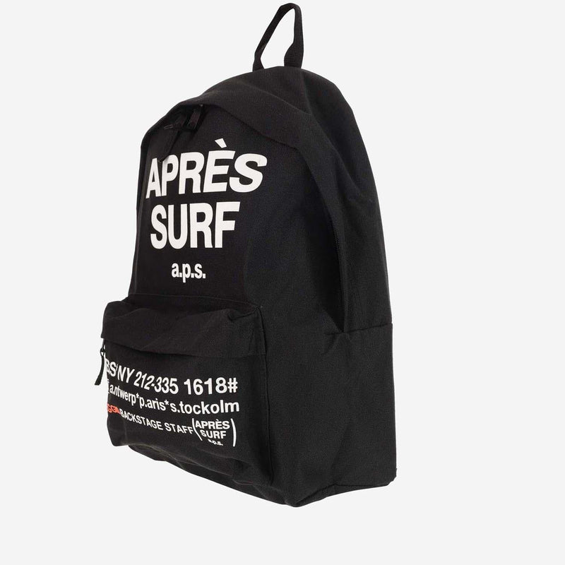 Après Surf Milano Backpack — Black Polyester Hand Bags