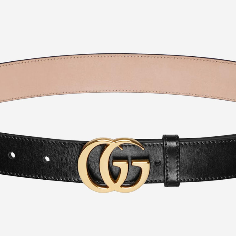 Gucci Leather Belt — Black