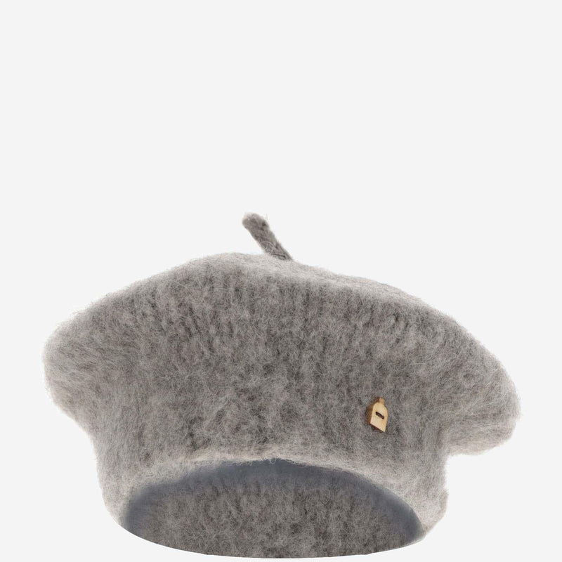 Myssy Kallio Beret — Gray Wool Berets