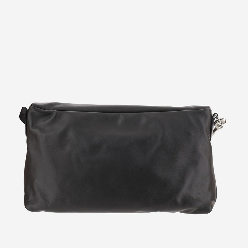 Gucci Calf Skin Shoulder Bag — Black