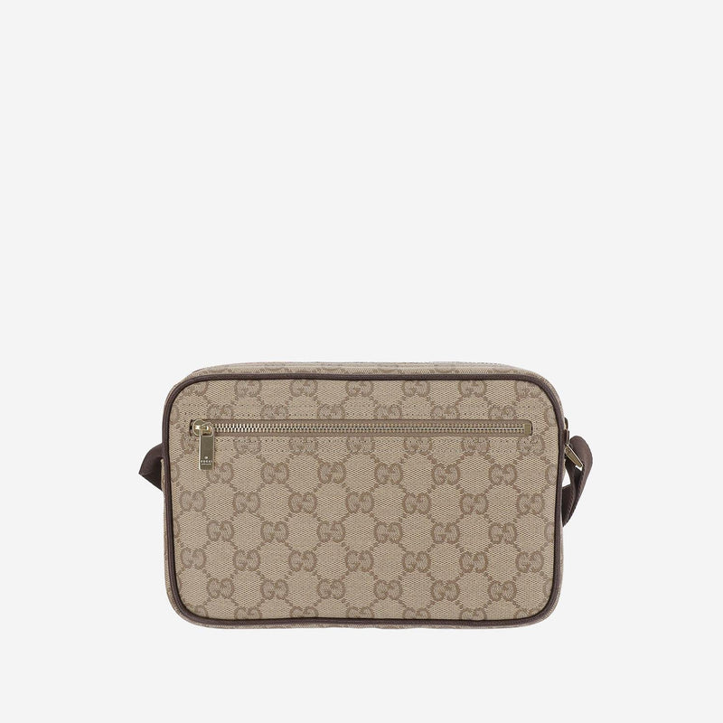 Gucci Shoulder Bag — Beige Cotton
