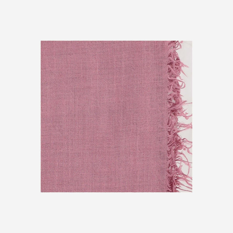Faliero Sarti Enrica Scarf — Pink Cashmere Scarfs