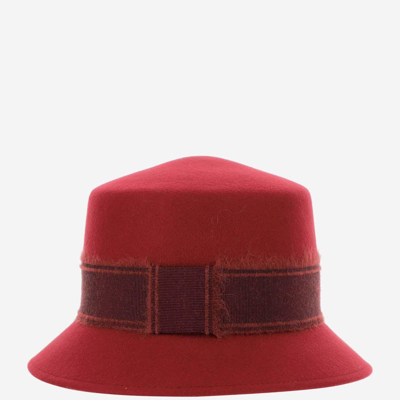 Maison Michel 1083022001 Winter Hat — Red Rabbit Felt