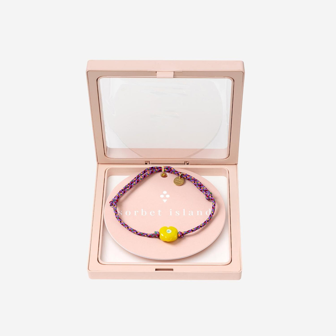 Sorbet Island Bracelet — Multicolor Fabric Bracelets