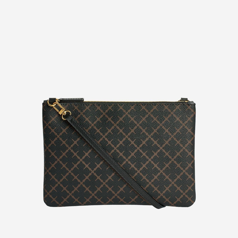 By Malene Birger Ivy Shoulder Bag — Brown Polyvinyl