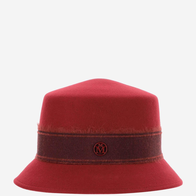 Maison Michel 1083022001 Winter Hat — Red Rabbit Felt