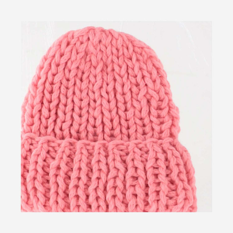 Evyinit Hat Merino Wool Blend Beanie — Pink Beanies