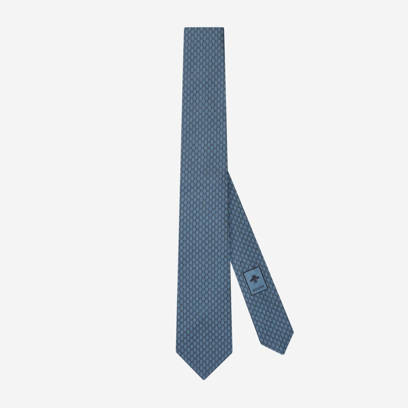 Gucci Ape Necktie — Navy Silk Neckties