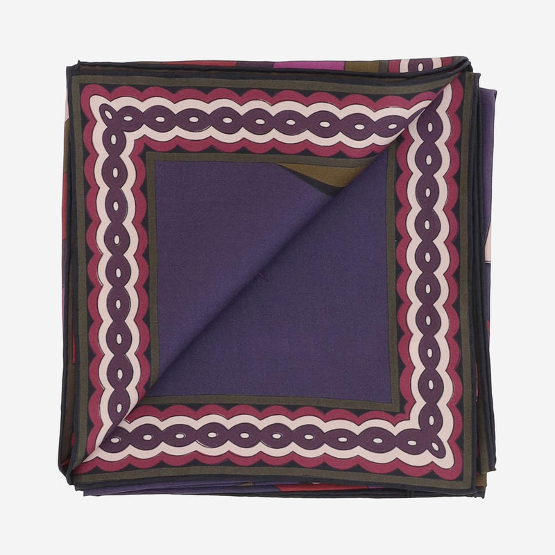 Emilio Pucci Printed Silk Scarf — Multicolor Scarfs