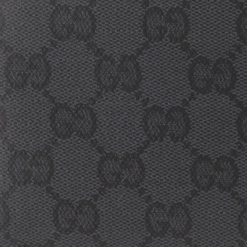 Gucci Gg-Patterned Canvas Bi-Fold Wallet — Black Cotton & Cardholders