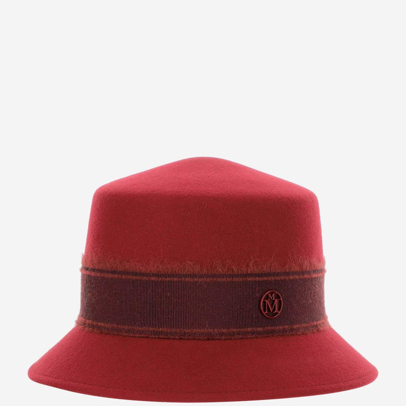 Maison Michel 1083022001 Winter Hat — Red Rabbit Felt