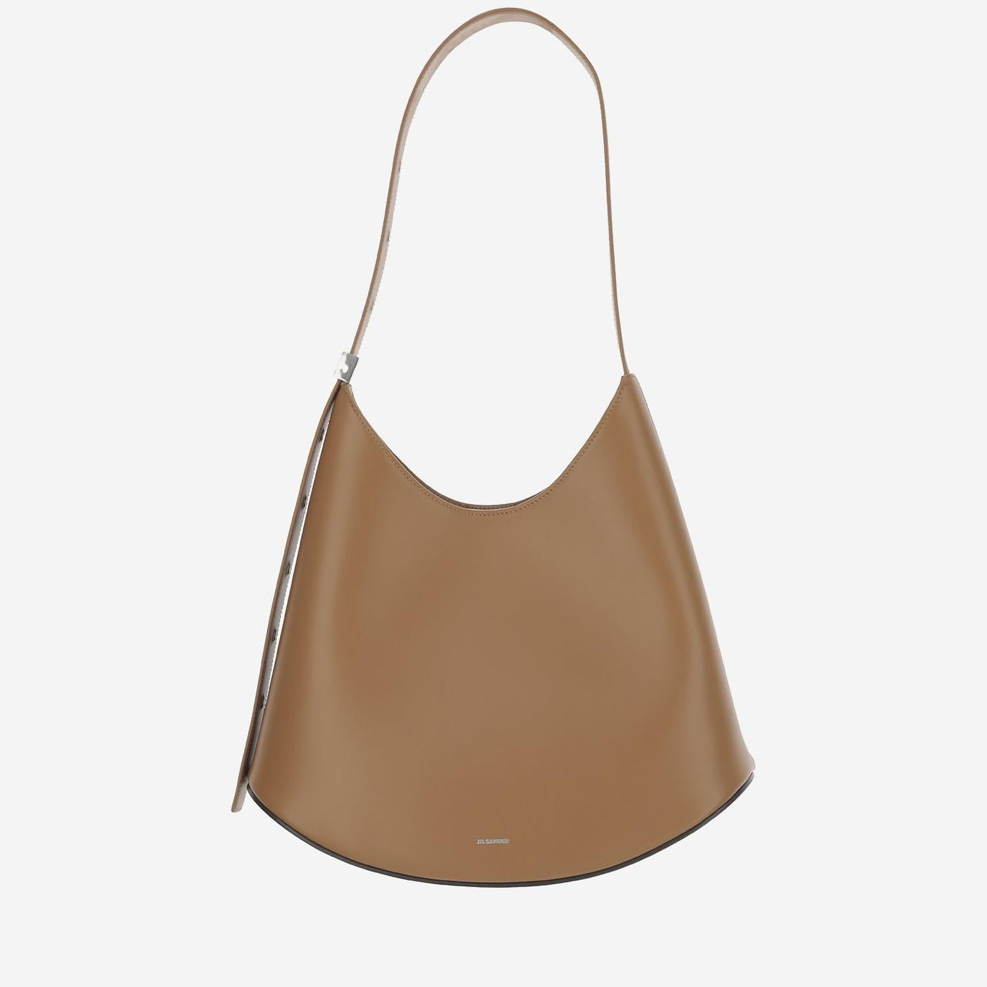 Jil Sander Shoulder Bag — Brown Calfskin