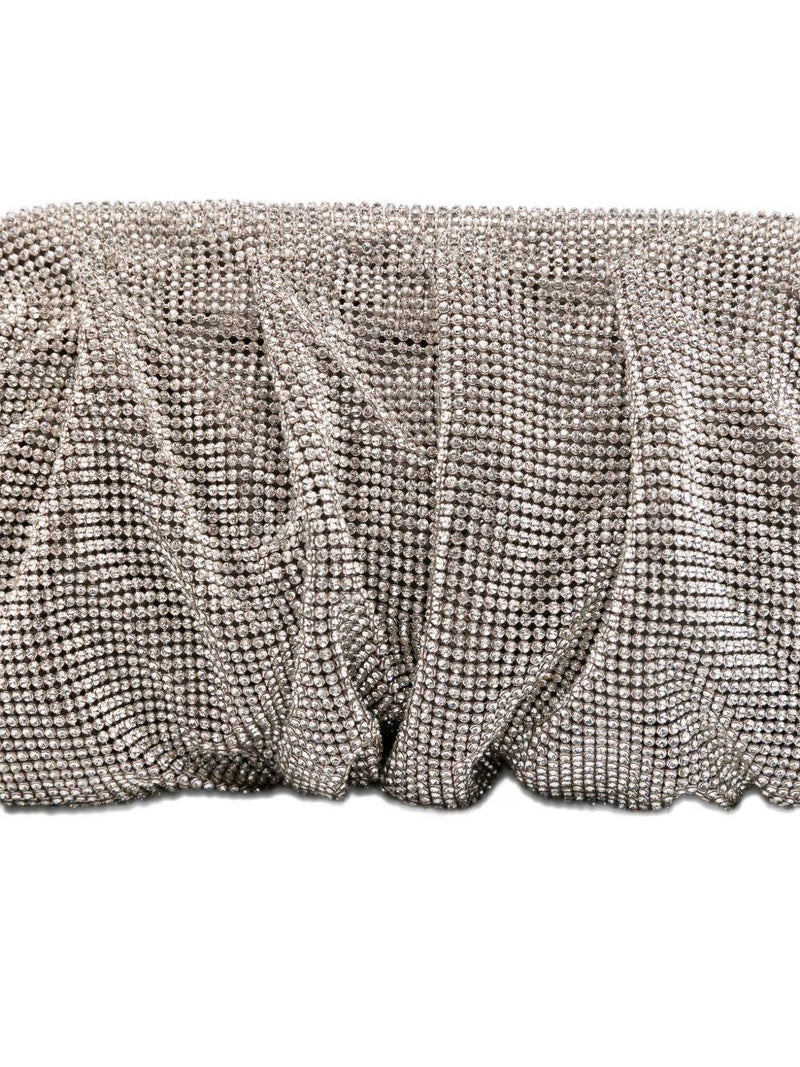 Benedetta Bruzziches Venus La Grande Clutch — Silver Exterior: Brass; Lining: Silk