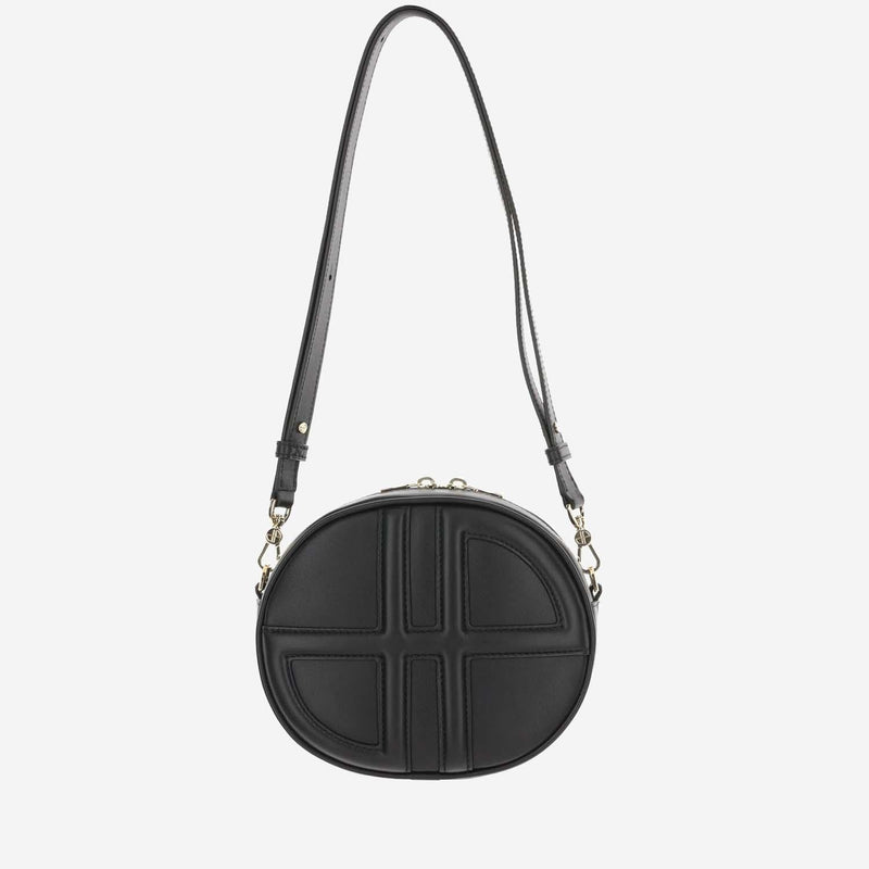 Patou Shoulder Bag — Black Leather