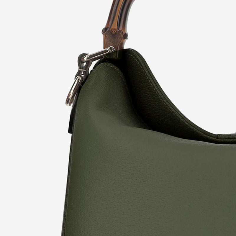 Gucci Diana Shoulder Bag — Green Polyurethane