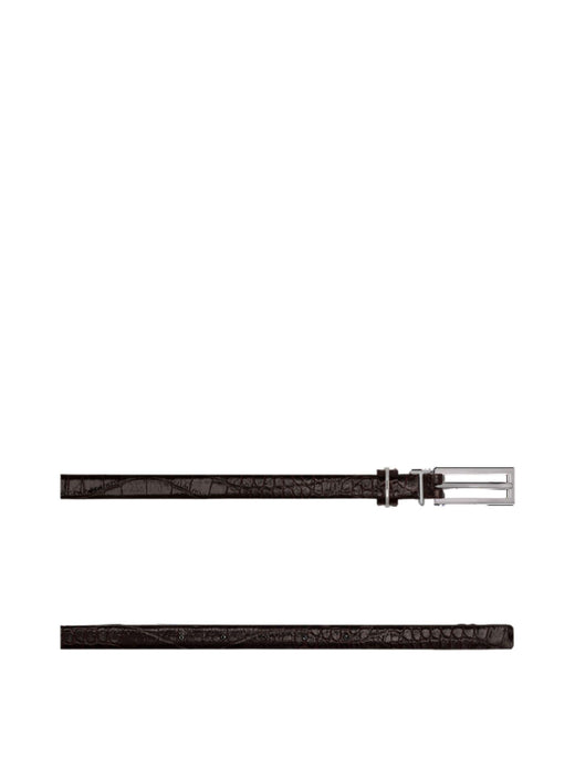 Tom Ford T Loop Belt — Black Calf Leather