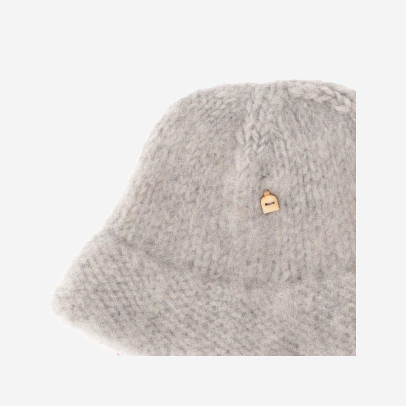 Myssy Loitsu Bucket Hat — Gray Finnshep Wool