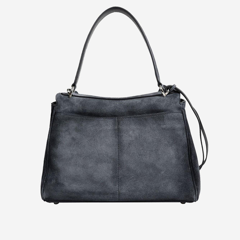 Balenciaga Rodeo Piccola Shoulder Bag — Gray Domesticated Calf Leather
