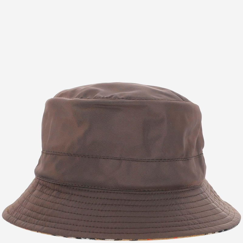 Grevi 2521 Reversible Wool Bucket Hat — Brown