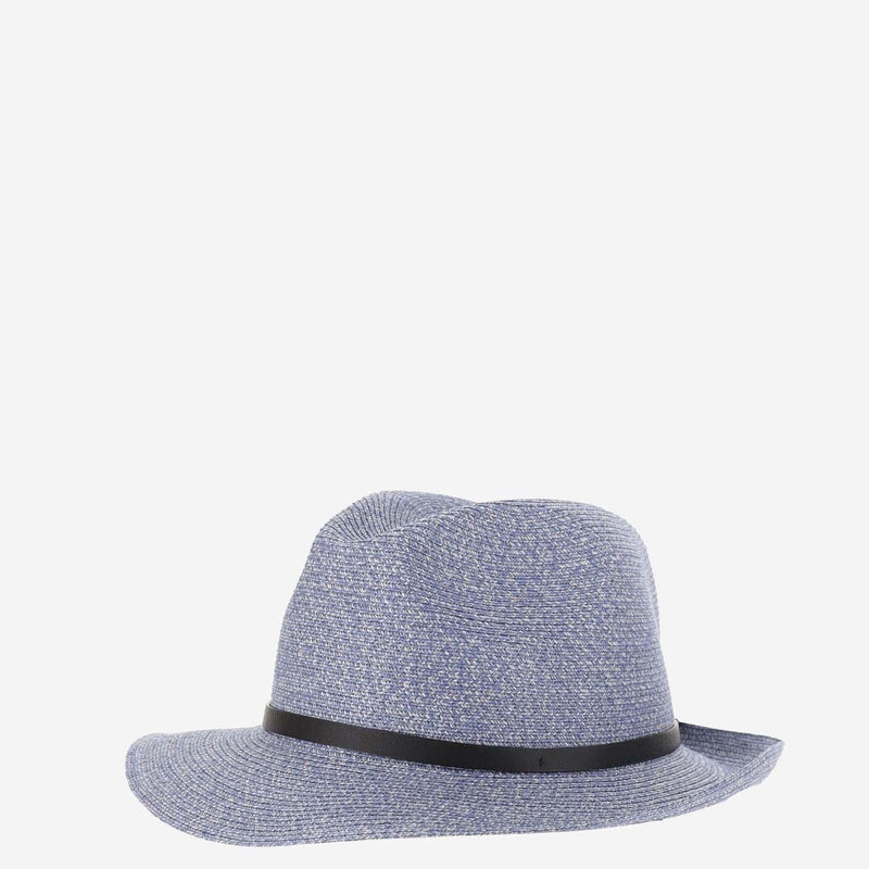 Filippo Catarzi Cat40 Paper Blend Sun Hat — Blue