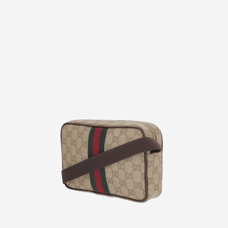 Gucci Shoulder Bag — Beige Cotton