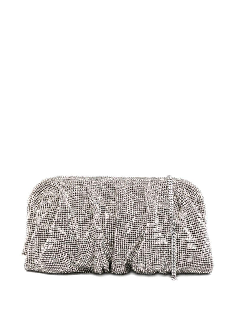 Benedetta Bruzziches Venus La Grande Clutch — Silver Exterior: Brass; Lining: Silk