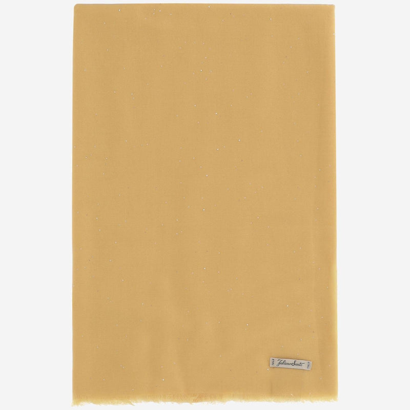 Faliero Sarti Raissa Scarf — Yellow Wool Scarfs