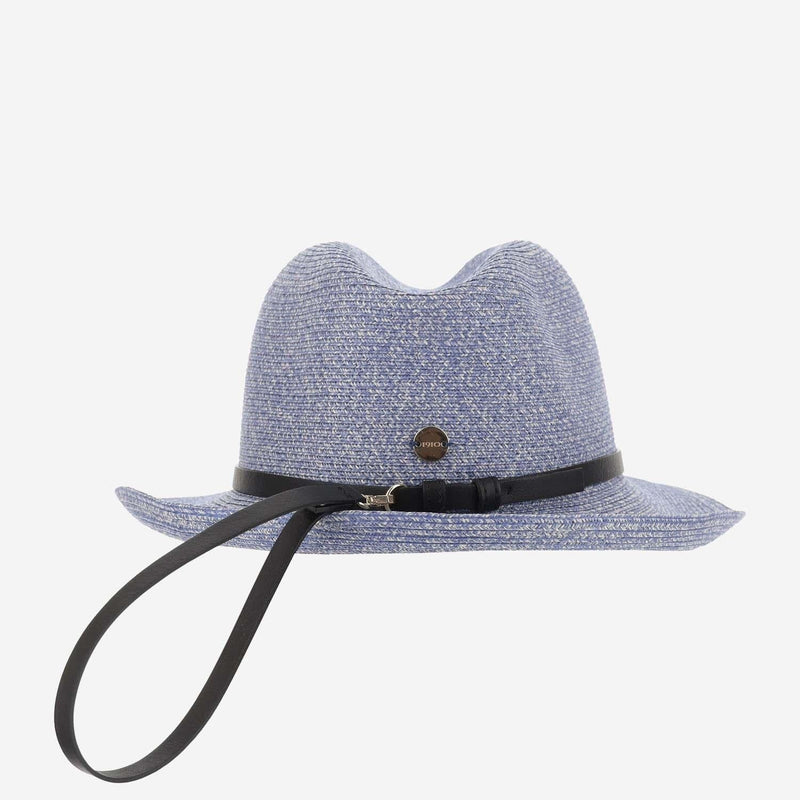 Filippo Catarzi Cat40 Paper Blend Sun Hat — Blue