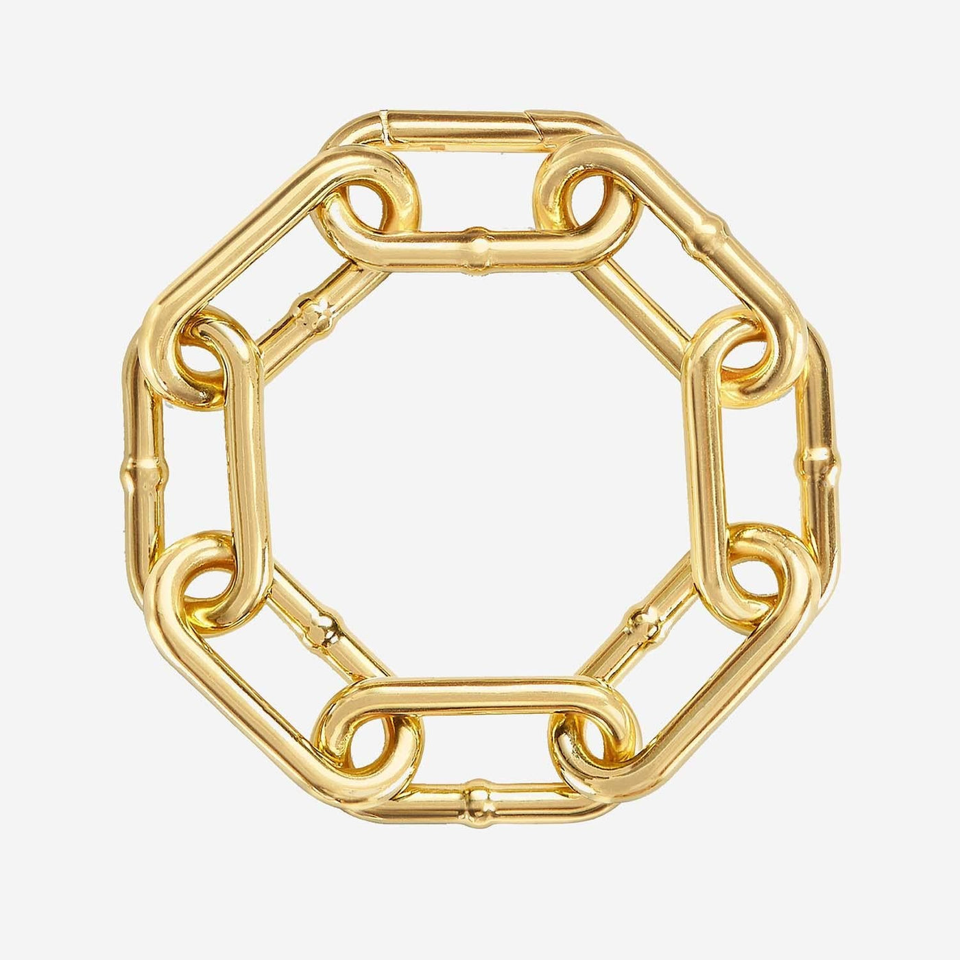 Bottega Veneta Chain Link Bracelet — Gold Silver Bracelets