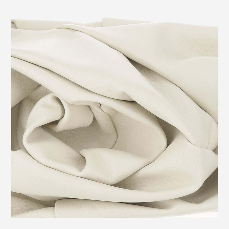 Burberry Rose Clutch — Ivory Lamb Leather (ovis Aries)