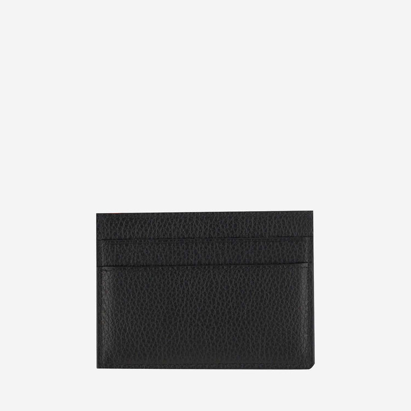 Balenciaga Card Case — Black Calf Leather Cases
