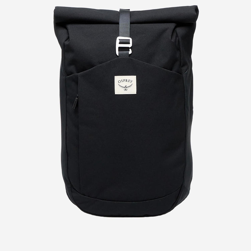 Osprey Arcane Roll Backpack — Black Nylon