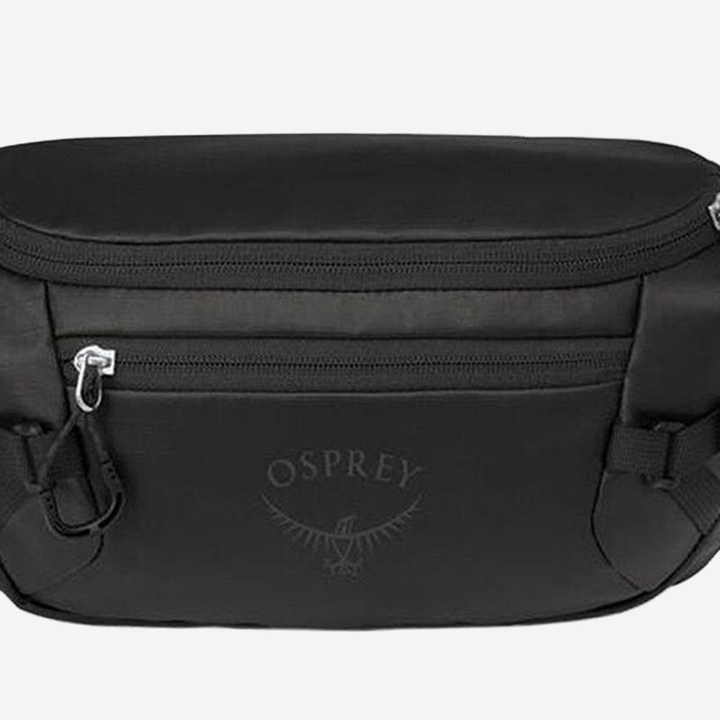 Osprey Transporter Belt Bag — Black Recycled Nylon