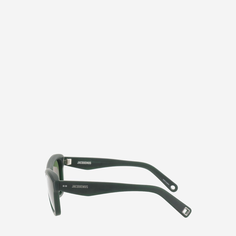 Jacquemus Jac59c3sun Sunglasses — Green Acetate