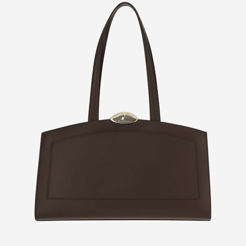 Benedetta Bruzziches Serena Shoulder Bag — Brown