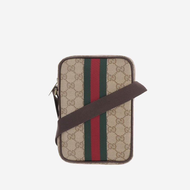 Gucci Gg-Print Coated Canvas Belt Bag — Multicolor Cotton