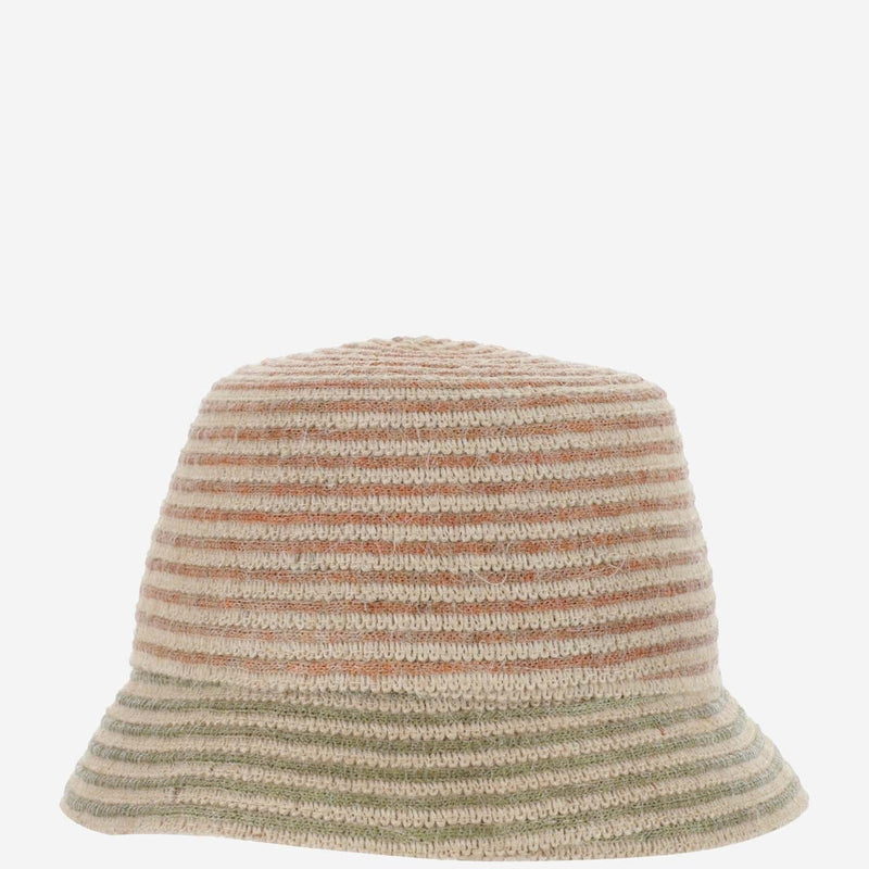 Maison Michel 1111016001 Bucket Hat — Multicolor Linen
