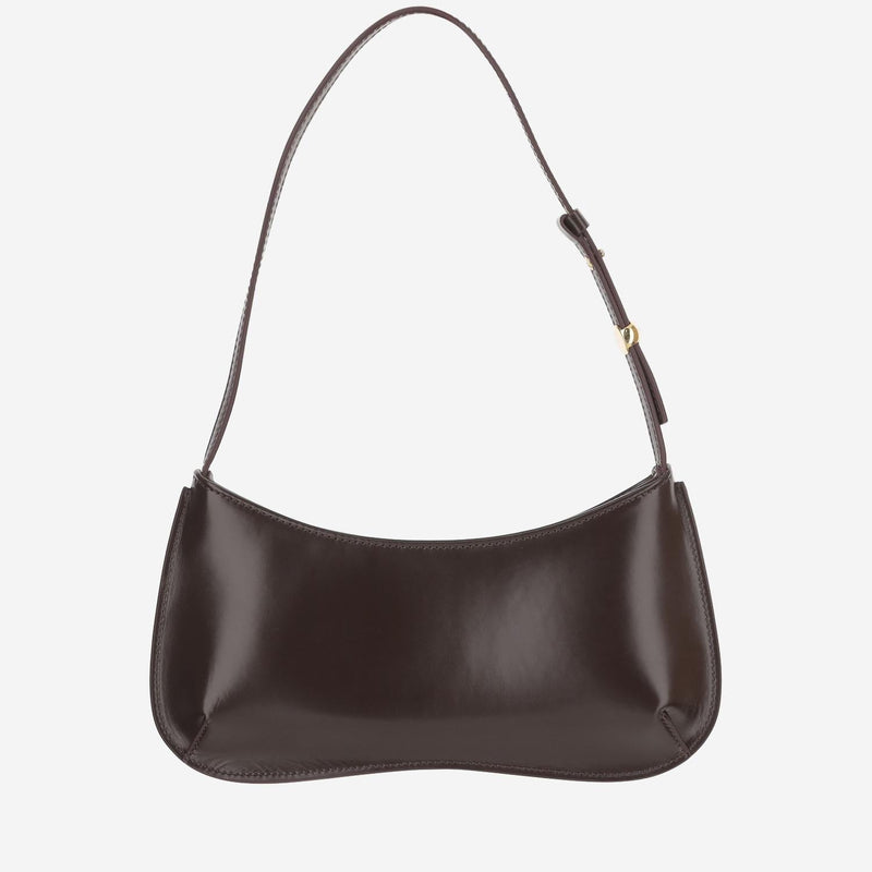 Jacquemus Shoulder Bag — Brown Calfskin Leather