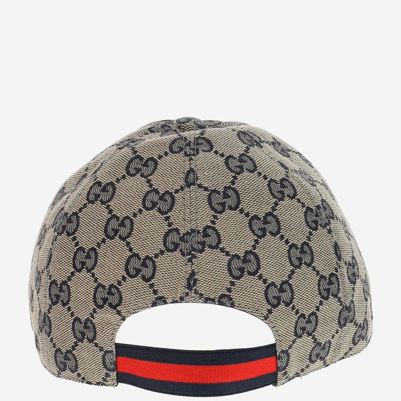 Gucci 481774 Gg Monogram Baseball Cap — Multicolor Polyester Caps