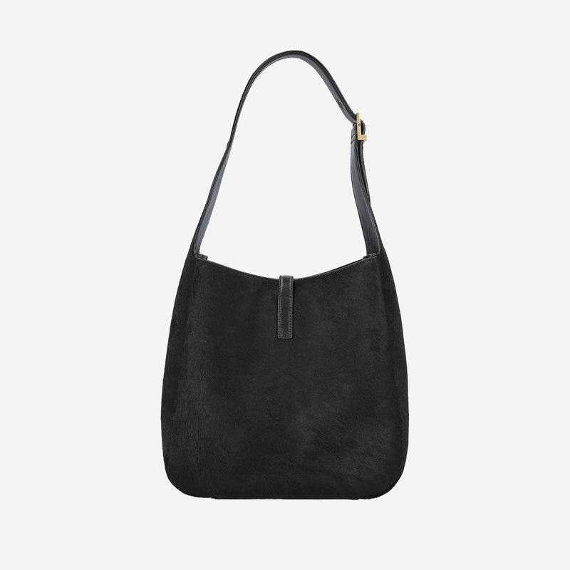 Saint Laurent Le Shoulder Bag — Black Leather
