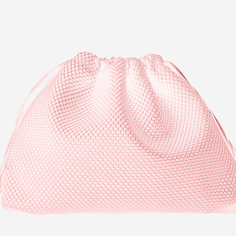 The Frankie Shop Morgan Handbag — Pink Polyester Hand Bags